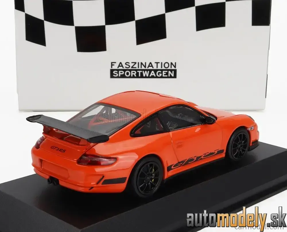 Minichamps - PORSCHE 911 997 GT3 RS COUPE 2006 ORANGE BLACK - 1:43