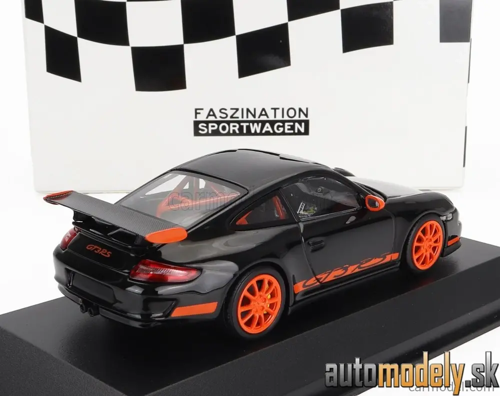 Minichamps - PORSCHE 911 997 GT3 RS COUPE 2006 BLACK ORANGE - 1:43