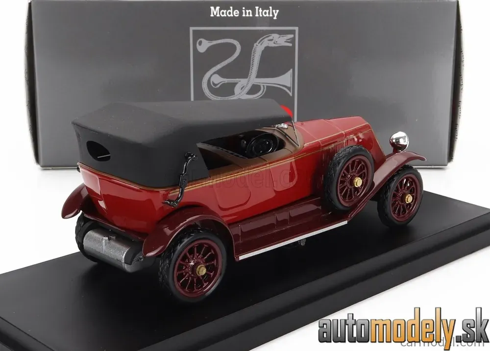 RIO - RENAULT 40 CV TORPEDO CABRIOLET CLOSED 1923 RED - 1:43
