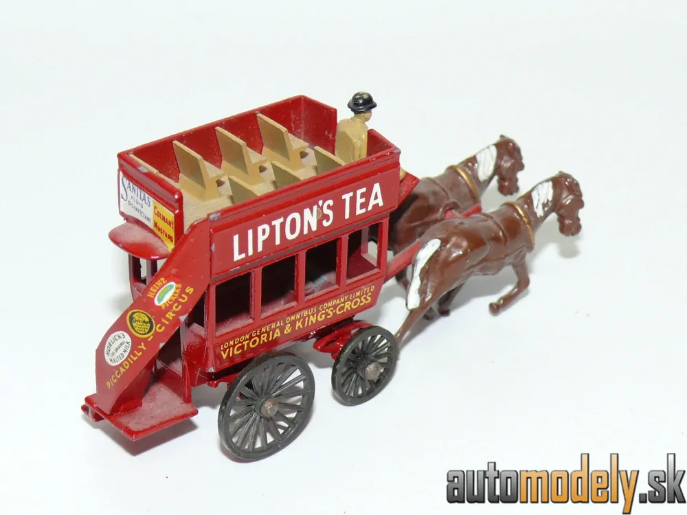 Matchbox No. 12 - Horse Bus "Lipton's Tea"