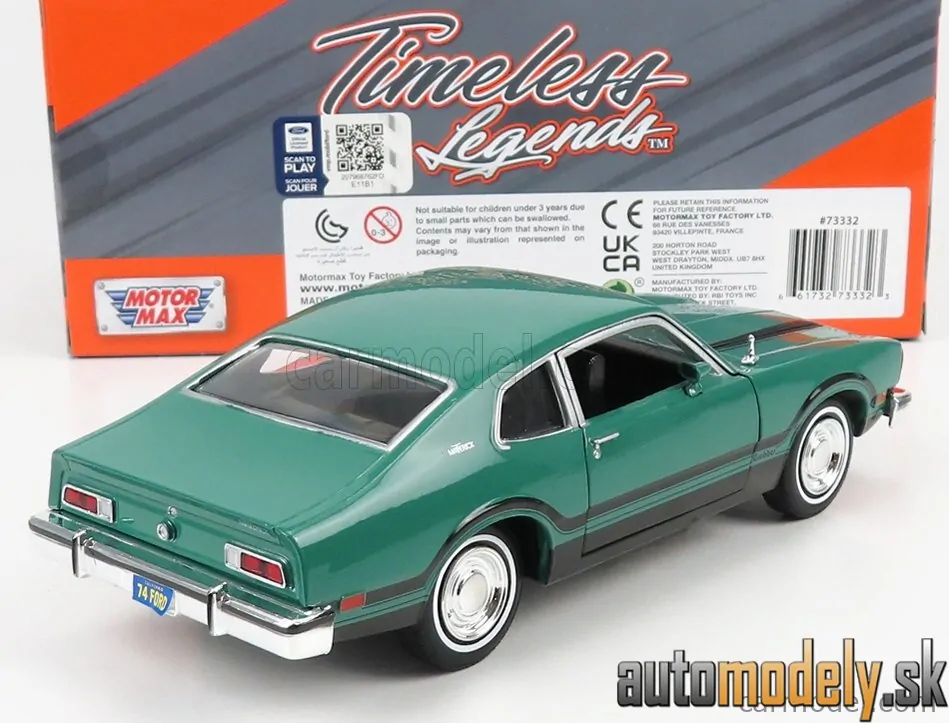 Motormax - FORD USA MAVERICK GRABBER 1974 - 1:24
