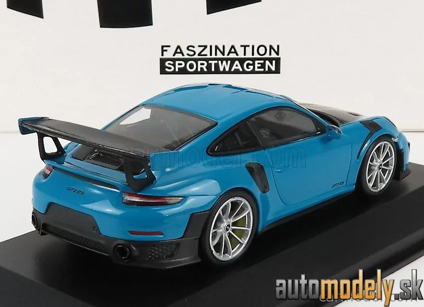 Minichamps - PORSCHE 911 991-2 GT2 RS COUPE 2018 SILVER RIMS - 1:43