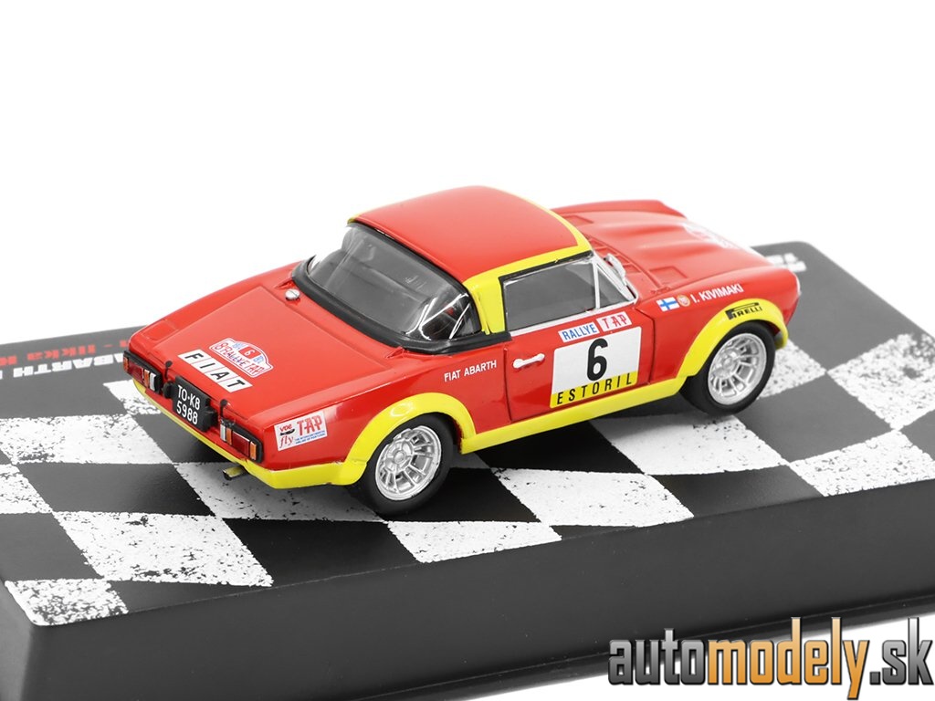 DeAgostini - Fiat 124 Abarth Rallye Rally De Portugal 1974 - 1:43