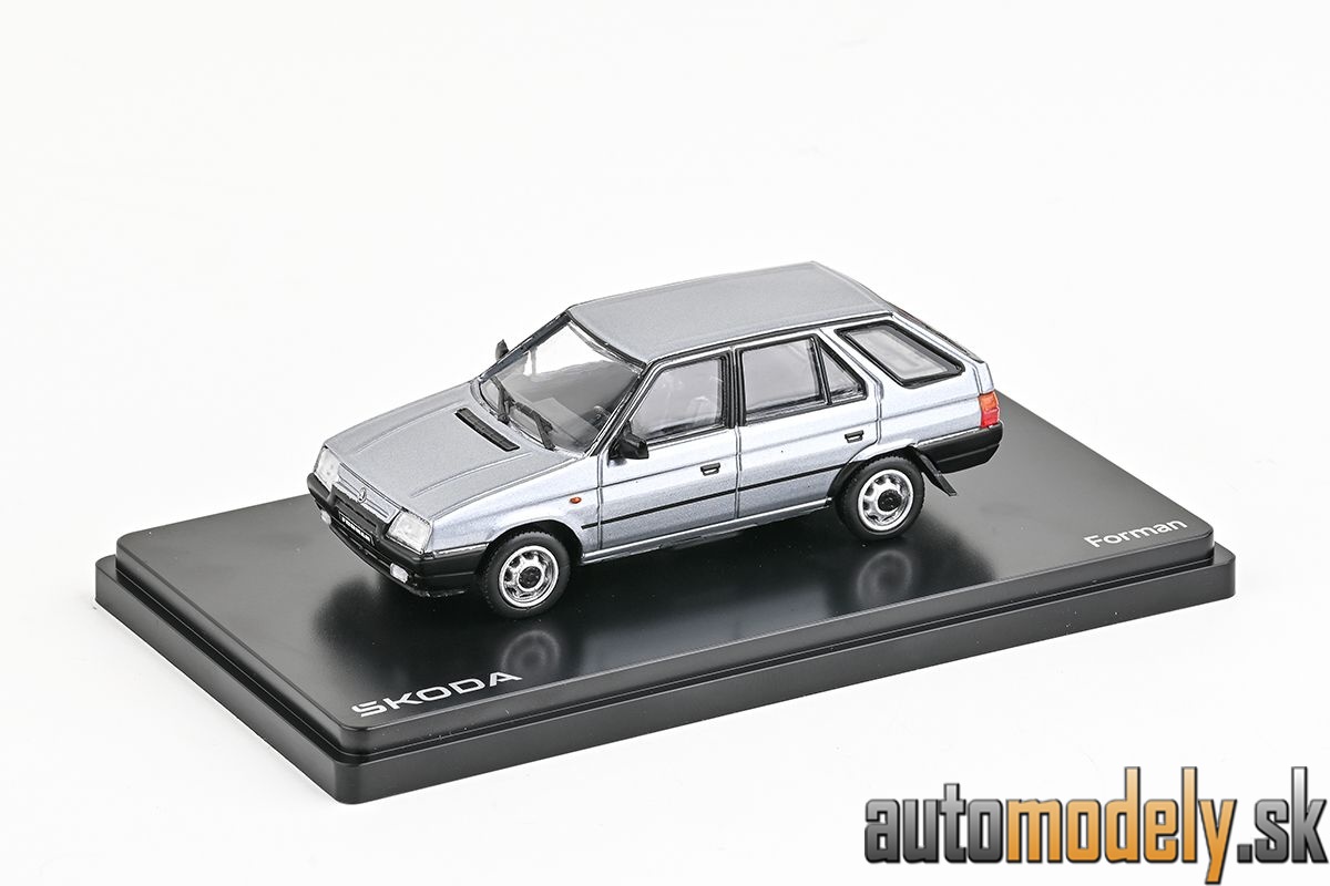 Abrex - Škoda Forman (1993) Strieborná Safír metalíza - 1:43