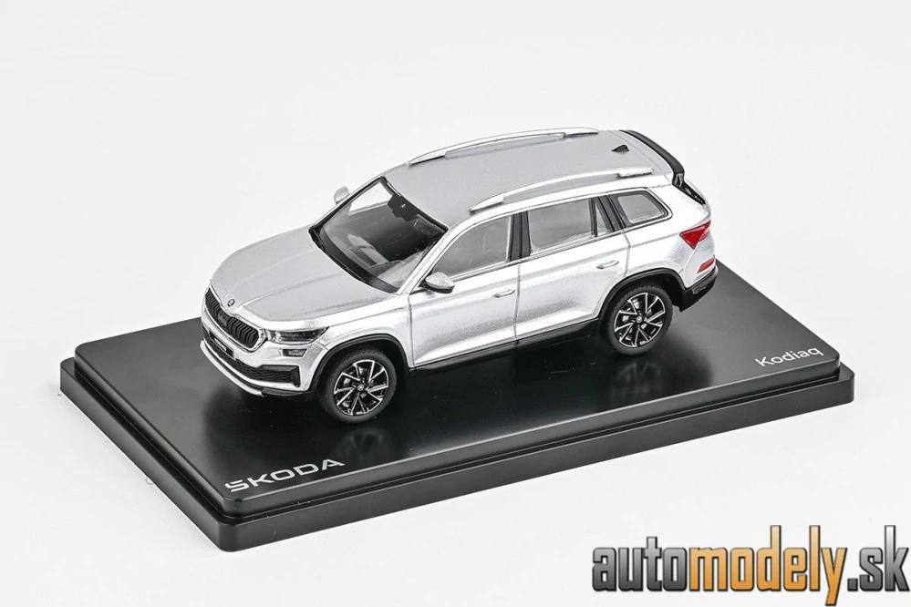 Abrex - Škoda Kodiaq FL (2021) Strieborná Brilliant Metalíza - 1:43