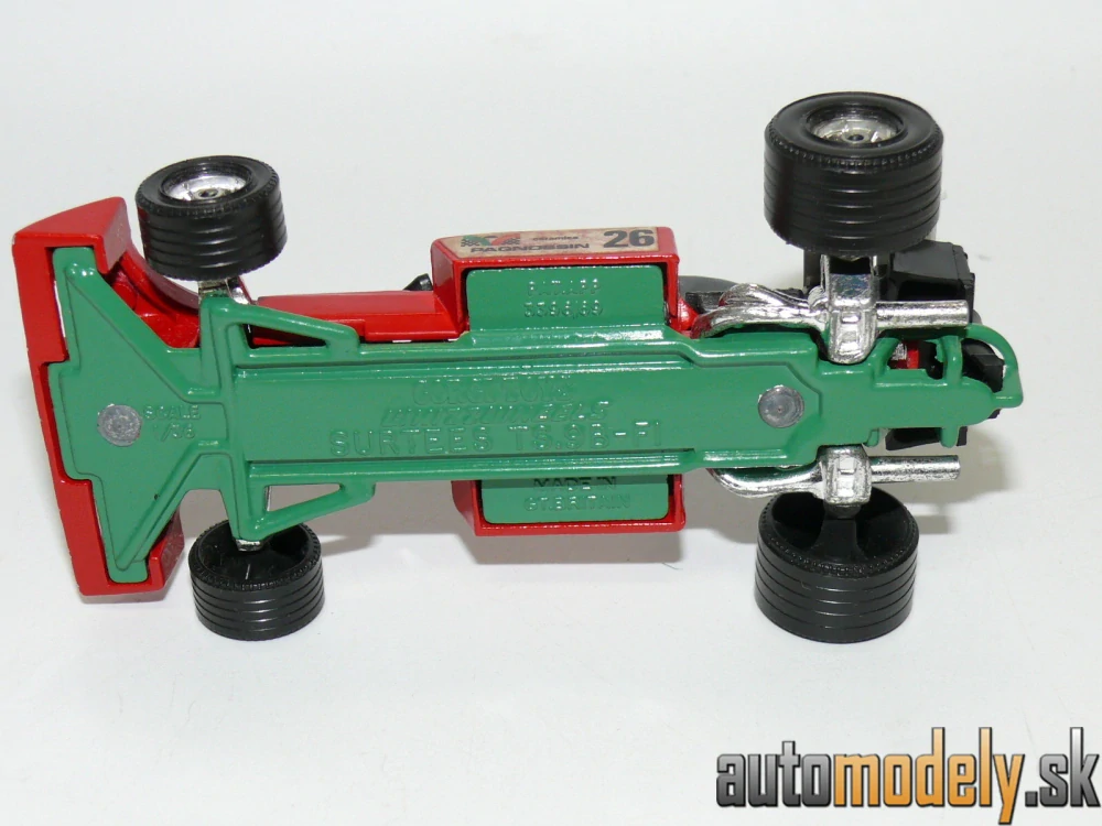 Corgi Toys Whizzwheels - Surtees TS.9B-F1 "Pagnossin No. 26" - 1:36
