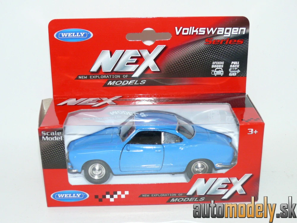Welly 43634 - Volkswagen Karmann Ghia Coupe