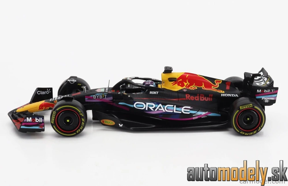 BURAGO - RED BULL - F1 RB19 TEAM ORACLE RED BULL RACING N 1 WORLD CHAMPION WINNER MIAMI GP 2023 MAX VERSTAPPEN - 1:24
