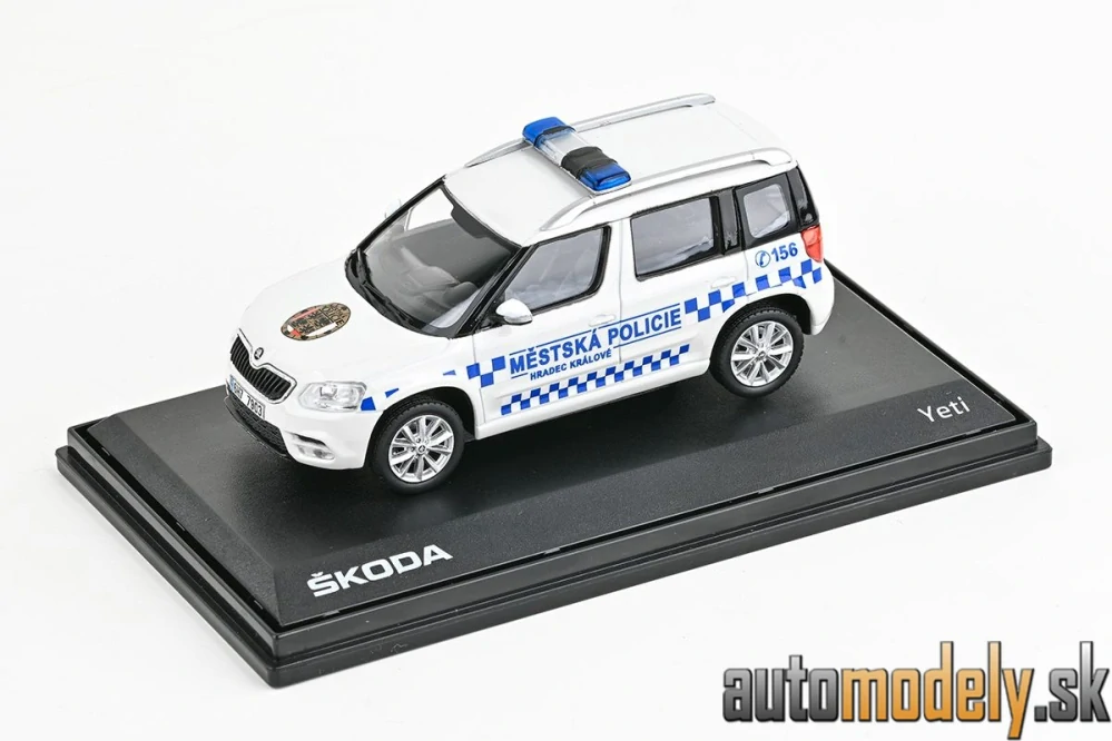 Abrex - Škoda Yeti FL (2013) MP Hradec Králové - 1:43