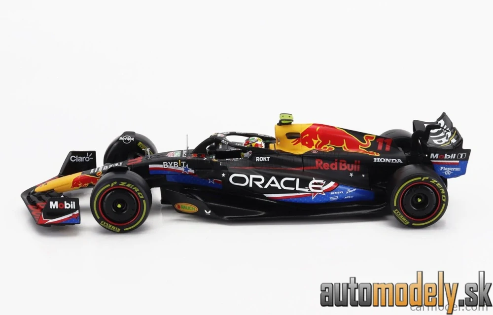 BURAGO - RED BULL - F1 RB19 TEAM ORACLE RED BULL RACING N 11 4th AUSTIN USA GP 2023 SERGIO PEREZ - 1:24