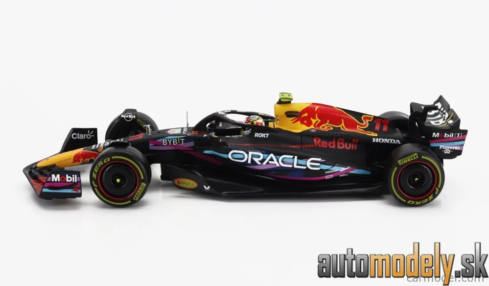 BURAGO - RED BULL - F1 RB19 TEAM ORACLE RED BULL RACING N 11 2nd MIAMI GP 2023 SERGIO PEREZ - 1:24