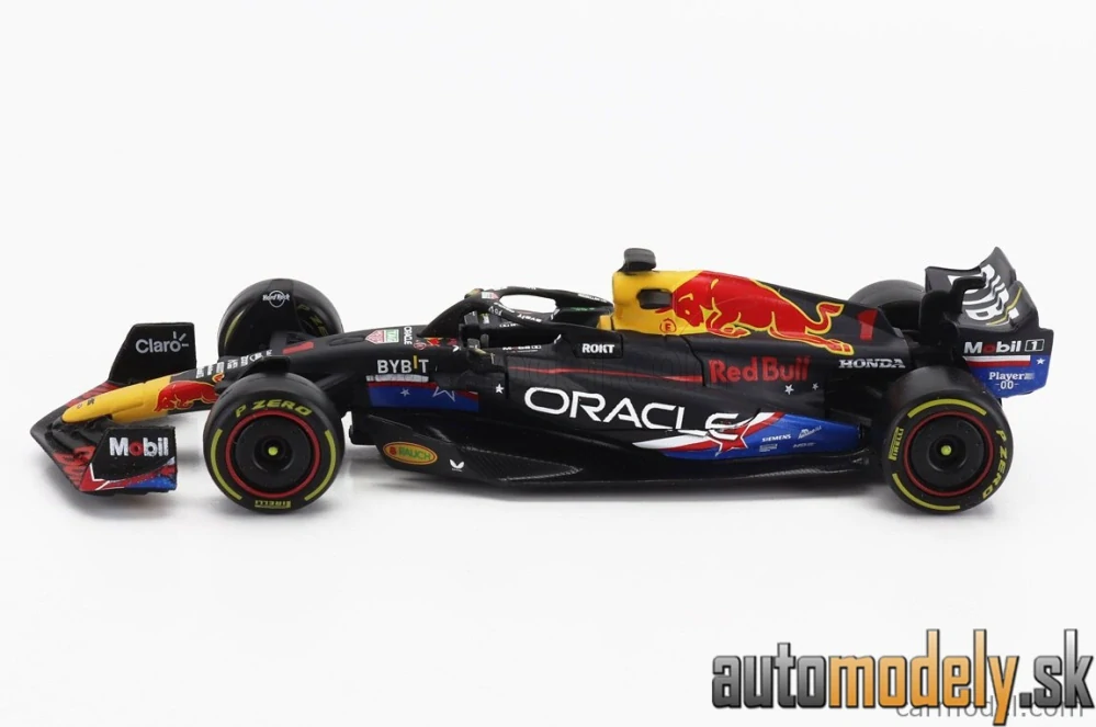 BURAGO - RED BULL - F1 RB19 TEAM ORACLE RED BULL RACING N 1 WORLD CHAMPION WINNER AUSTIN USA GP 2023 MAX VERSTAPPEN - 1:43