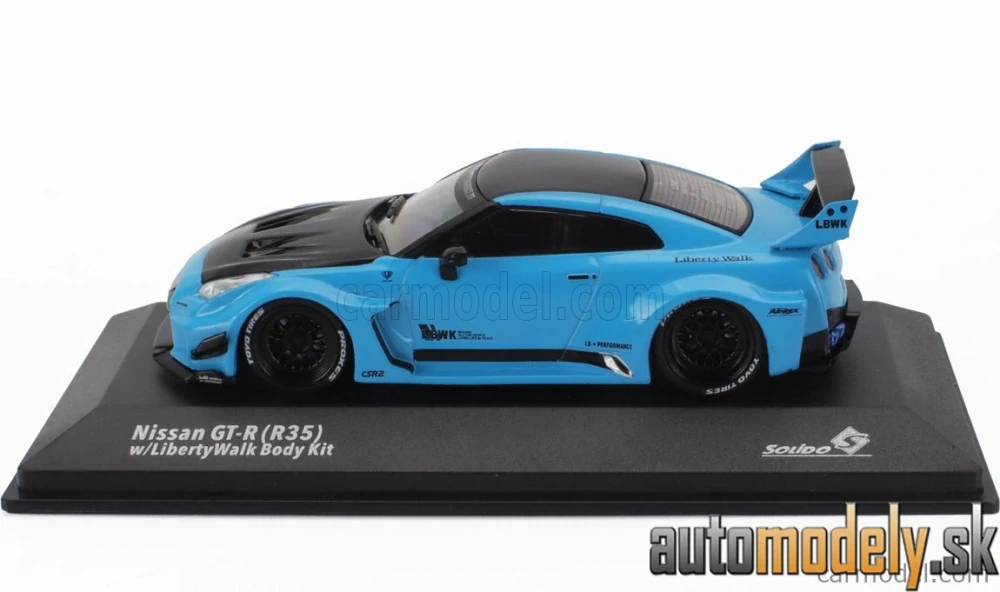 SOLIDO - NISSAN - GT-R (R35) LB WORKS SILHOUETTE COUPE 2019 - 1:43