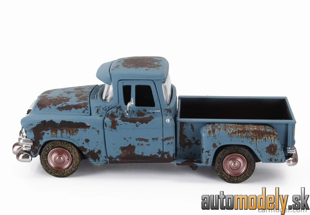 MOTOR-MAX - GMC - CHEVY 3100 PICK-UP WEATHERED TREASURE 1955 - 1:24