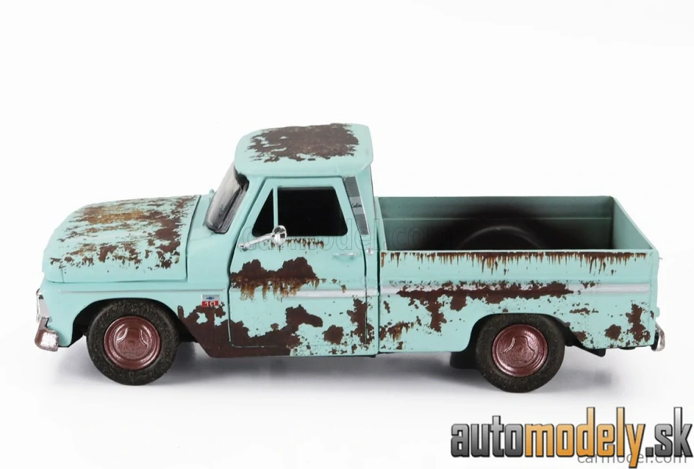 MOTOR-MAX - CHEVROLET - C-10 PICK-UP WEATHERED TREASURE 1966 - 1:24