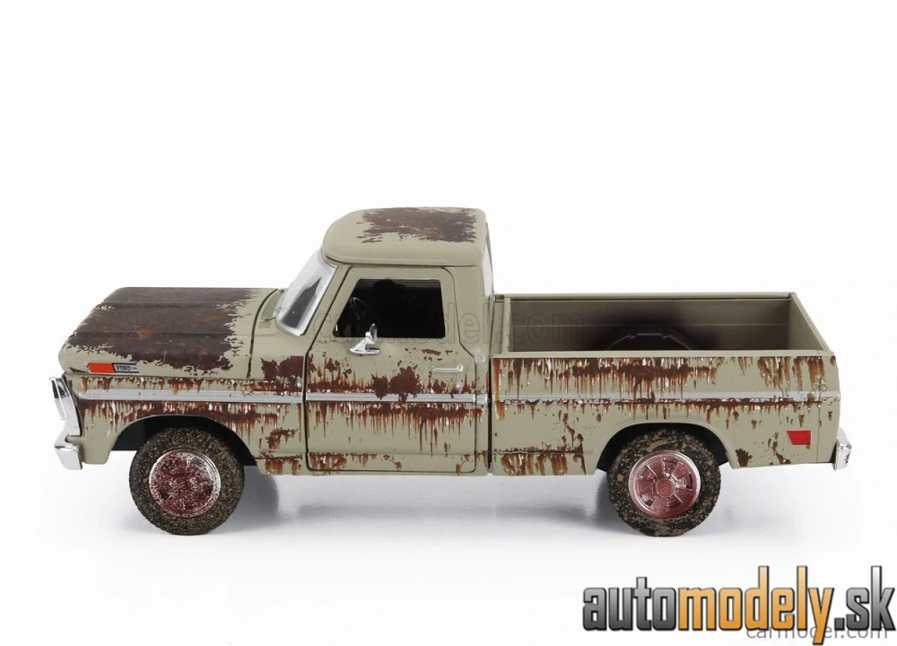 MOTOR-MAX - FORD USA - F-100 PICK-UP WEATHERED TREASURE 1972 - 1:24
