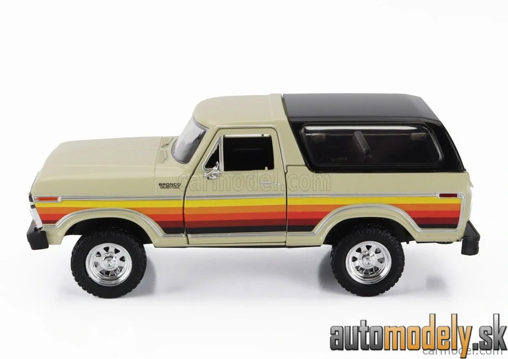 MOTOR-MAX - FORD USA - BRONCO HARD-TOP CLOSED 1978 - 1:24