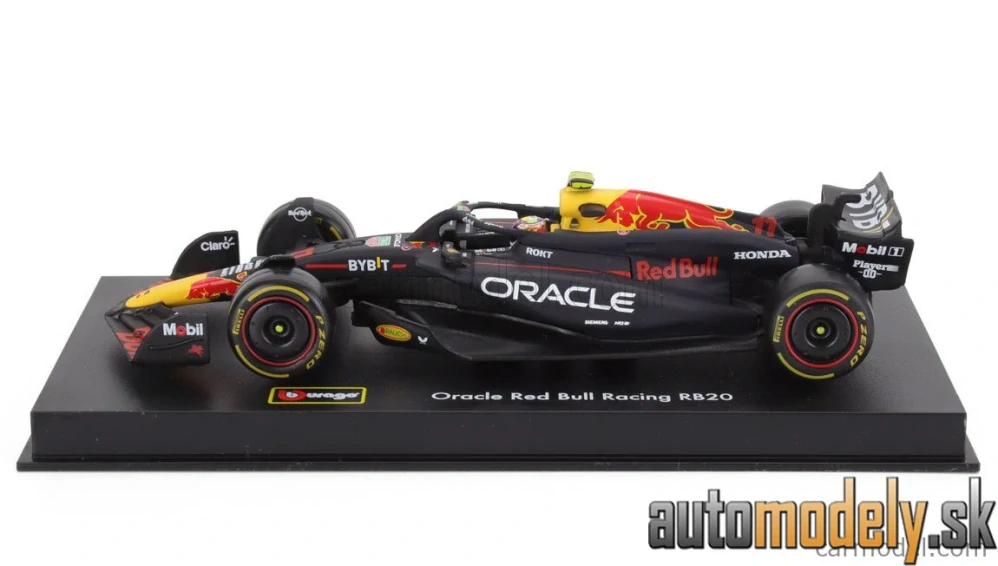 BURAGO - RED BULL - F1 RB20 TEAM ORACLE RED BULL RACING N 11 SEASON 2024 SERGIO PEREZ - 1:43