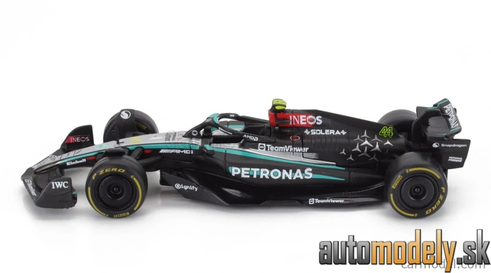 BURAGO - MERCEDES GP - F1 W15 EQ PERFORMANCE TEAM AMG PETRONAS MOTORSPORT N 44 SEASON 2024 LEWIS HAMILTON - 1:43