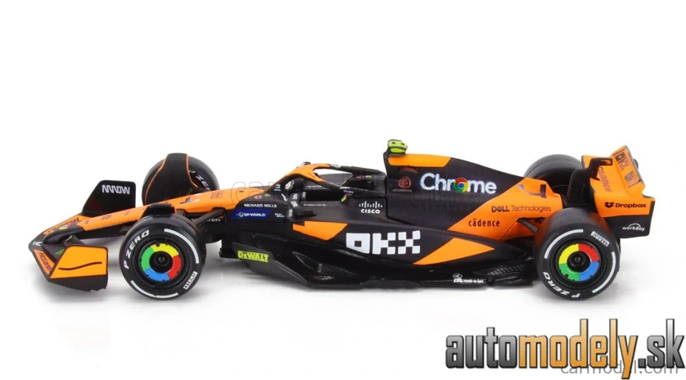 BURAGO - McLAREN - F1 MCL38 TEAM MCLAREN N 4 SEASON 2024 LANDO NORRIS - 1:43