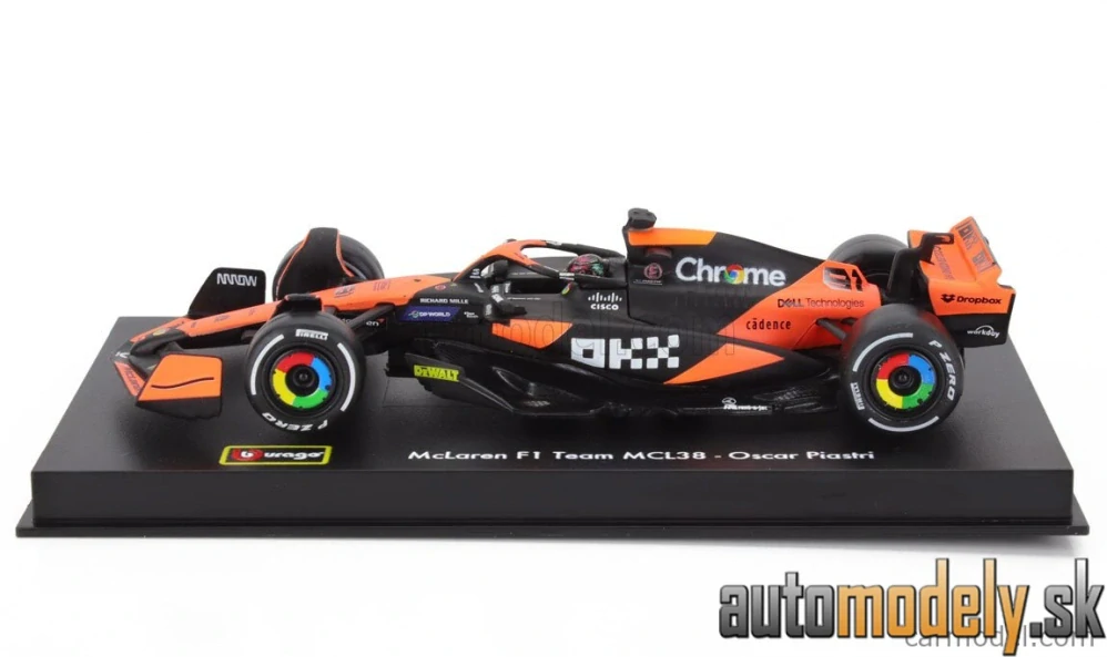 BURAGO - McLAREN - F1 MCL38 TEAM MCLAREN N 81 MIAMI GP 2024 OSCAR PIASTRI - 1:43