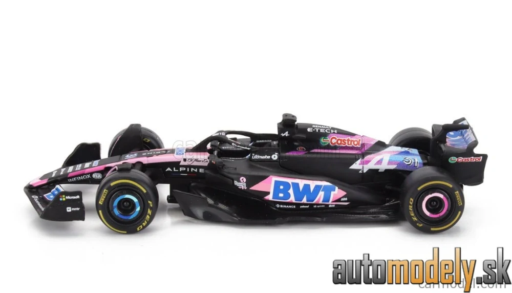 BURAGO - ALPINE - F1 A524 TEAM BWT ALPINE N 31 SEASON 2024 ESTEBAN OCON - 1:43