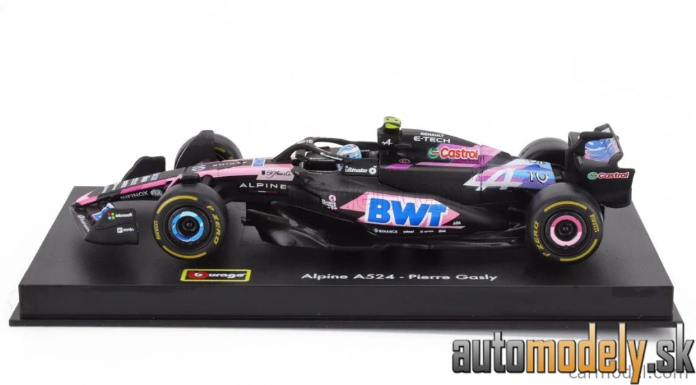 BURAGO - ALPINE - F1 A524 TEAM BWT ALPINE N 10 SEASON 2024 PIERRE GASLY - 1:43