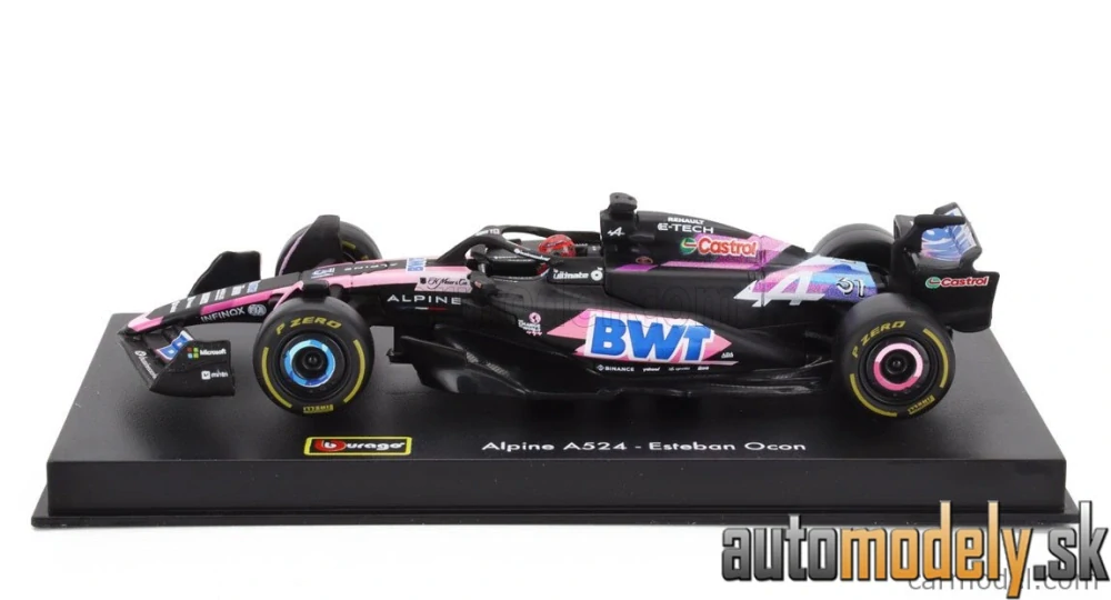 BURAGO - ALPINE - F1 A524 TEAM BWT ALPINE N 31 SEASON 2024 ESTEBAN OCON - 1:43
