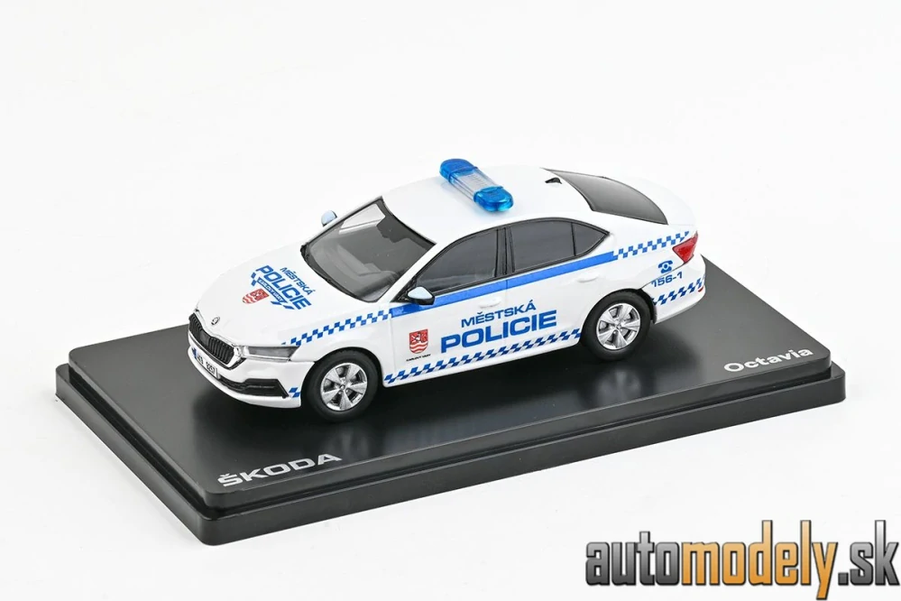 Abrex - Škoda Octavia IV (2020) Městská Policie Karlovy Vary - 1:43