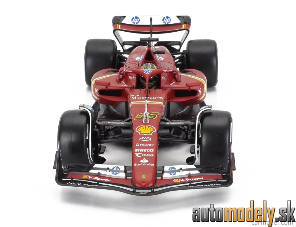 BURAGO - FERRARI - F1 SF-24 TEAM SCUDERIA FERRARI N 16 WINNER ITALY MONZA GP 2024 CHARLES LECLERC - 1:18
