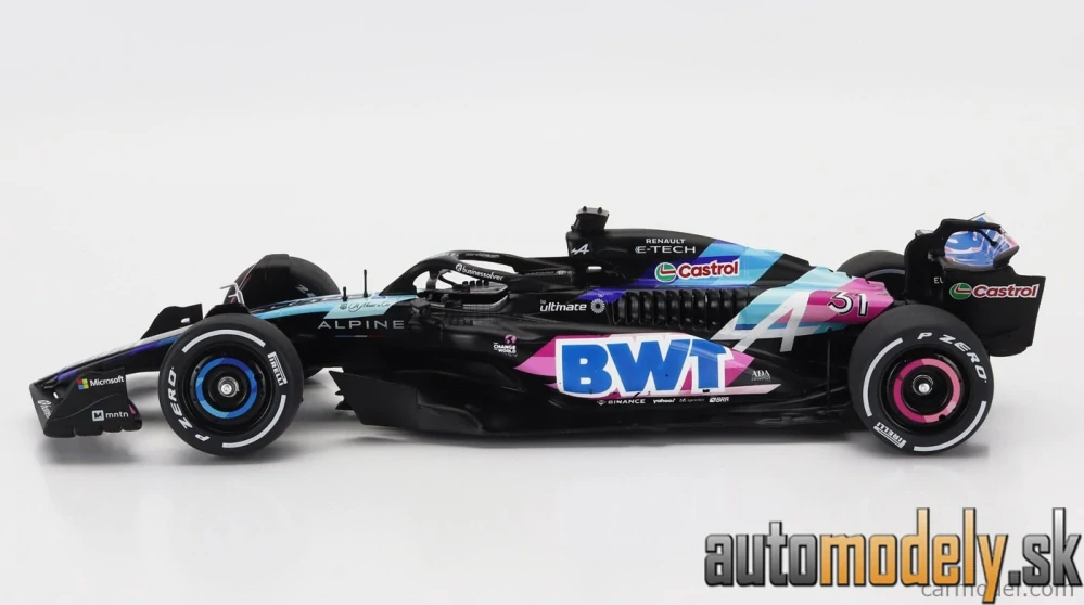 SOLIDO - ALPINE F1 A524 TEAM BWT ALPINE N 31 N 10 PRESENTATION SEASON 2024 ESTEBAN OCON - PIERRE GASLY - 1:18