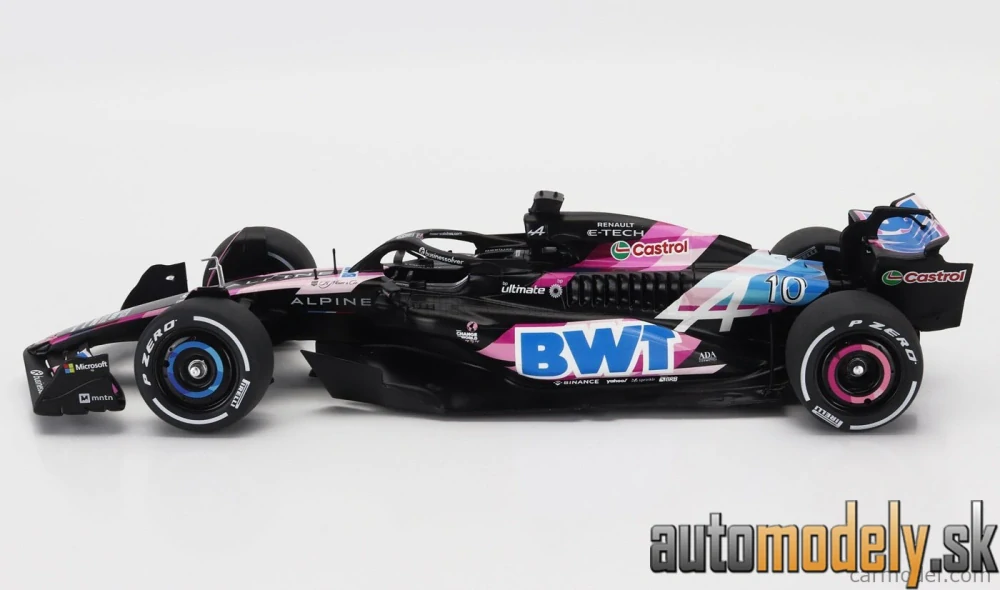 SOLIDO - ALPINE F1 A524 TEAM BWT ALPINE N 10 PRESENTATION SEASON 2024 PIERRE GASLY - 1:18