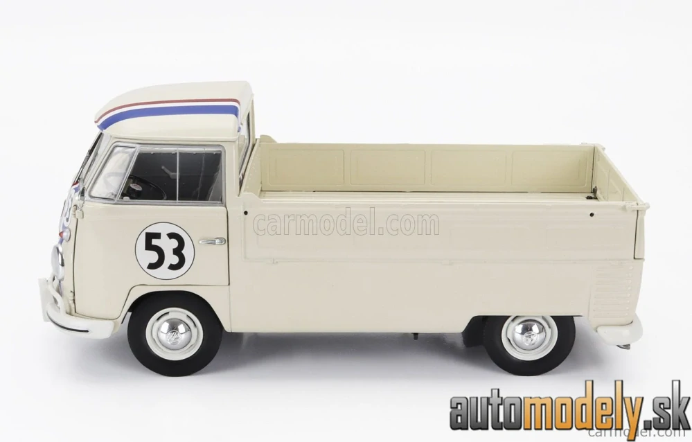 SOLIDO - VOLKSWAGEN - T1b PICK-UP N 53 (HERBIE) 1950 - 1:18