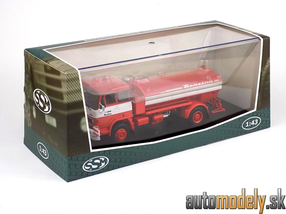 SSM - Škoda-Liaz 110.850 SA 8, červená "Benzina" - 1:43