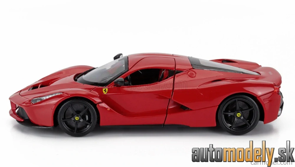 Bburago - FERRARI LAFERRARI 2013 BLACK WHEELS - 1:18