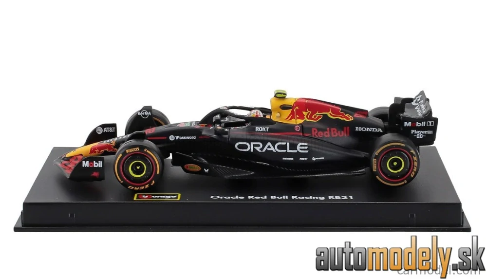 Bburago - RED BULL - F1 RB21 TEAM ORACLE RED BULL RACING N 22 SEASON 2025 YUKI TSUNODA - 1:43