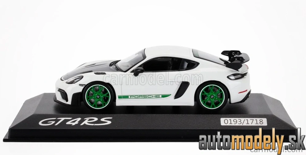 SPARK-MODEL - PORSCHE - 718 CAYMAN GT4 RS (TRIBUTE 982) COUPE 2023 - 1:43