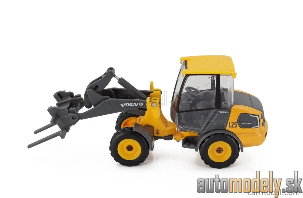 Burago - VOLVO - L25H RUSPA GOMMATA TRACTOR 2010 - 1:50