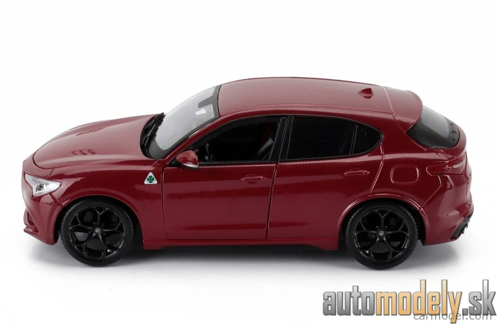Burago - ALFA ROMEO - STELVIO Q4 QUADRIFOGLIO V6 BITURBO 510hp 2017 - 1:24