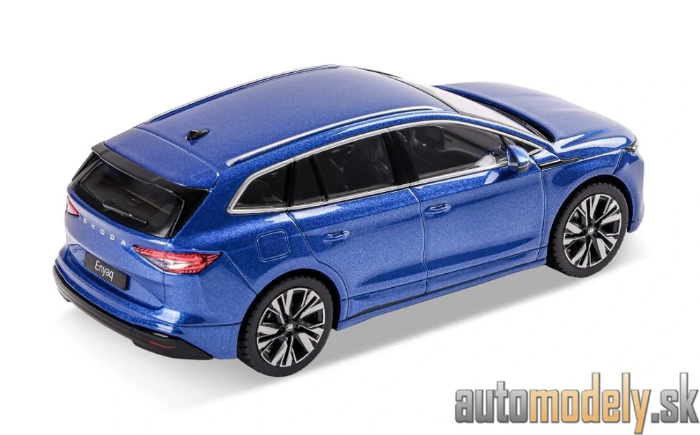 Škoda Enyaq FL modrá Race - 1:43