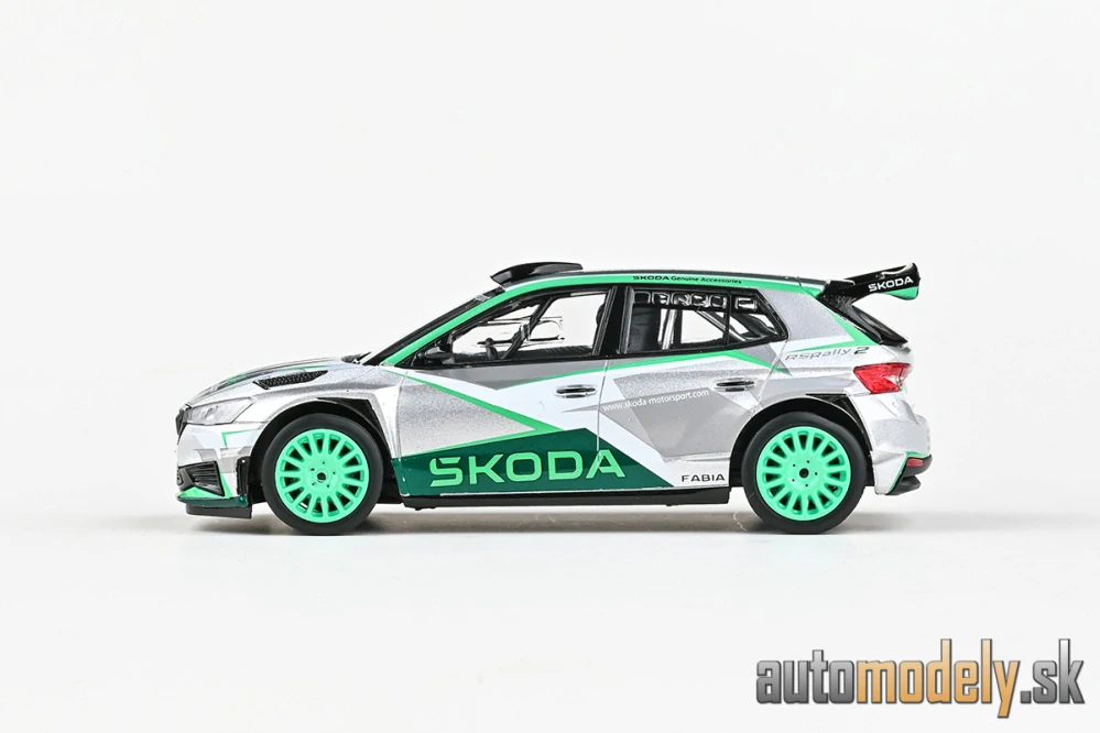 Abrex - Škoda Fabia IV RS Rally2 (2022) 1:43 - Škoda Motorsport Design 2023