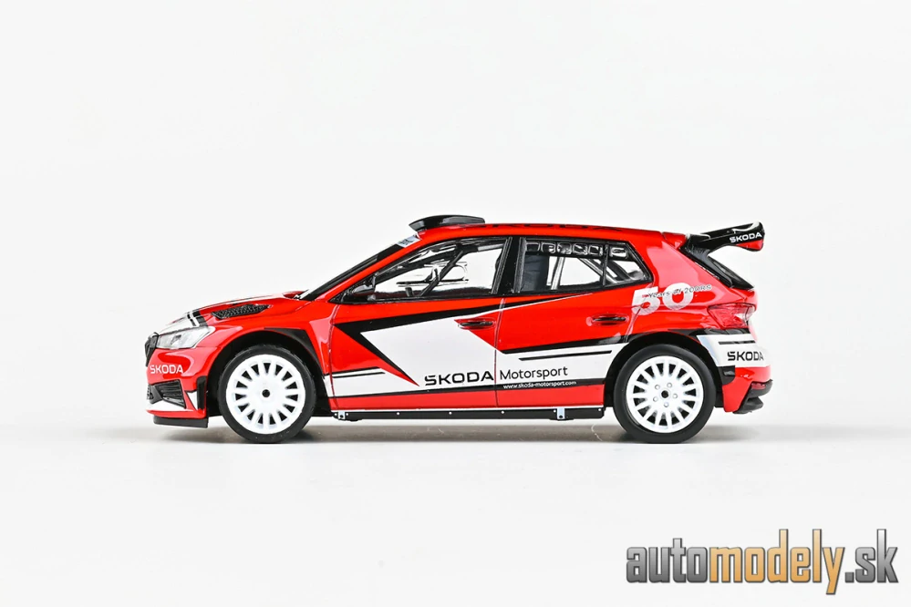 Abrex - Škoda Fabia IV RS Rally2 (2022) 1:43 - Škoda Motorsport Design 2024 200RS