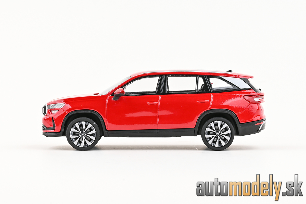 Abrex - Škoda Kodiaq II (2023) Červená Velvet Metalíza - 1:43