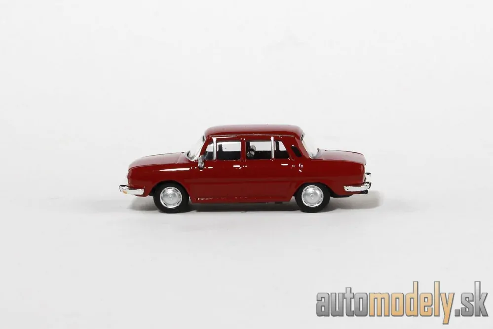 Abrex - Škoda 110L (1973) červená rubínová - 1:72