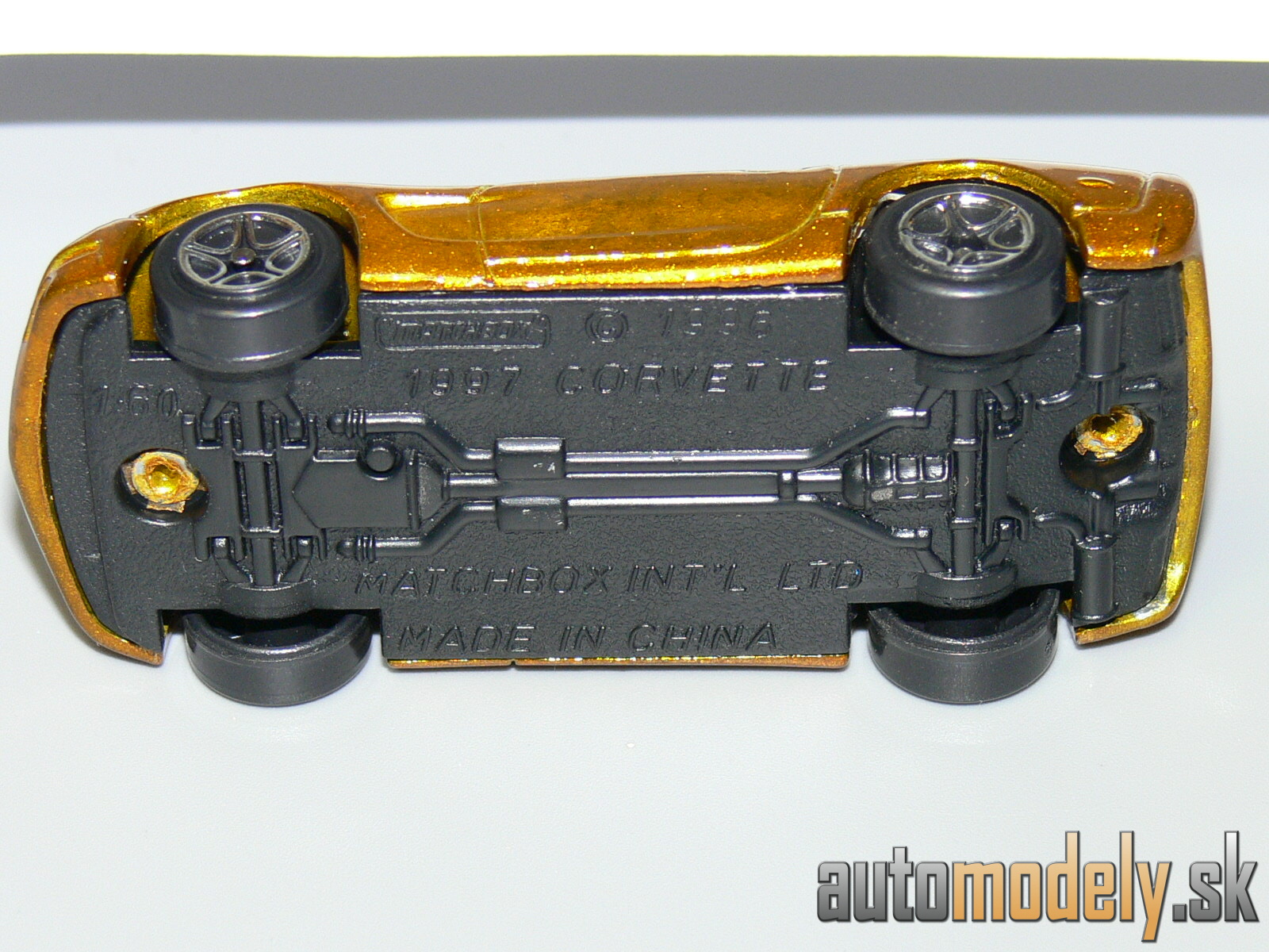Matchbox - 1997 Chevrolet Corvette - 1:60