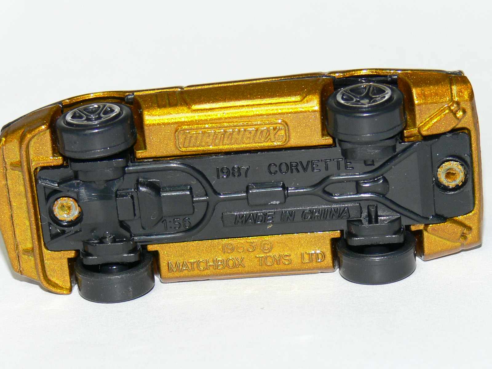Matchbox - 1987 Corvette - 1:56
