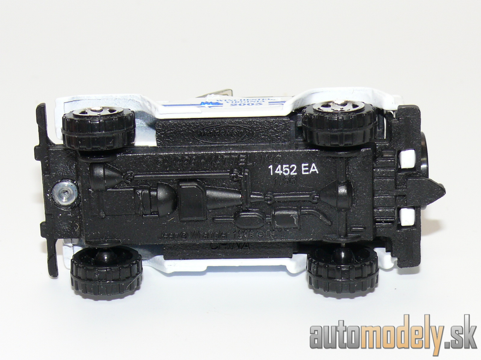 Matchbox - Jeep Wrangler 1998 - 1:56
