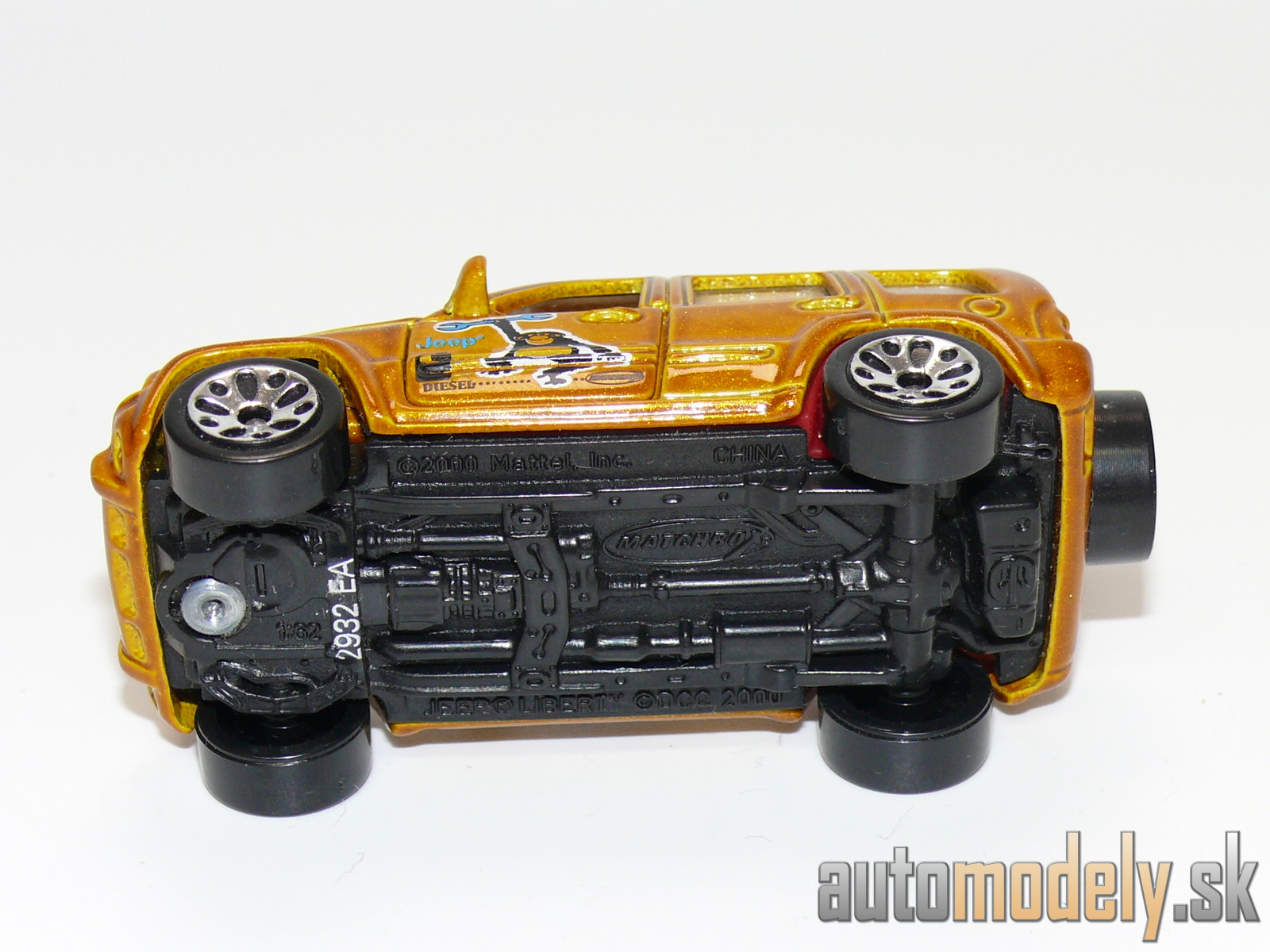 Matchbox - Jeep Liberty DCC 2000 - 1:62