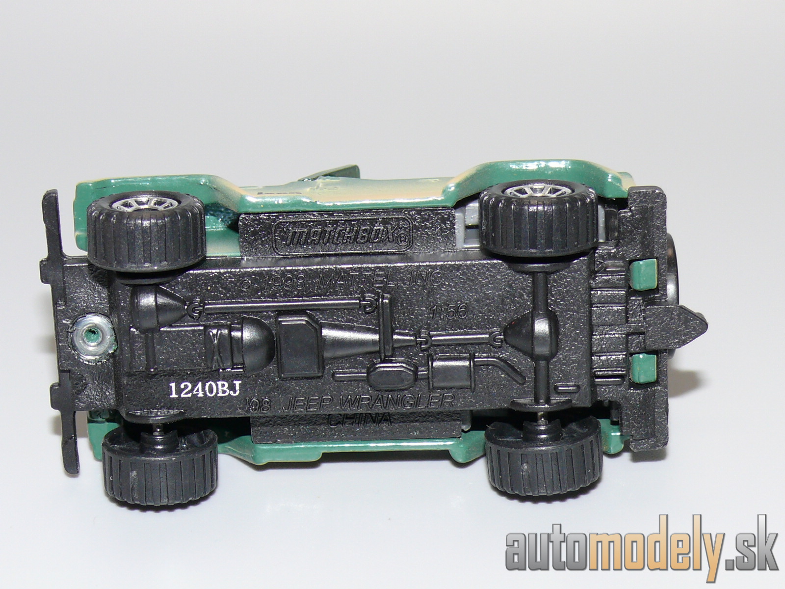 Matchbox - '98 Jeep Wrangler - 1:56