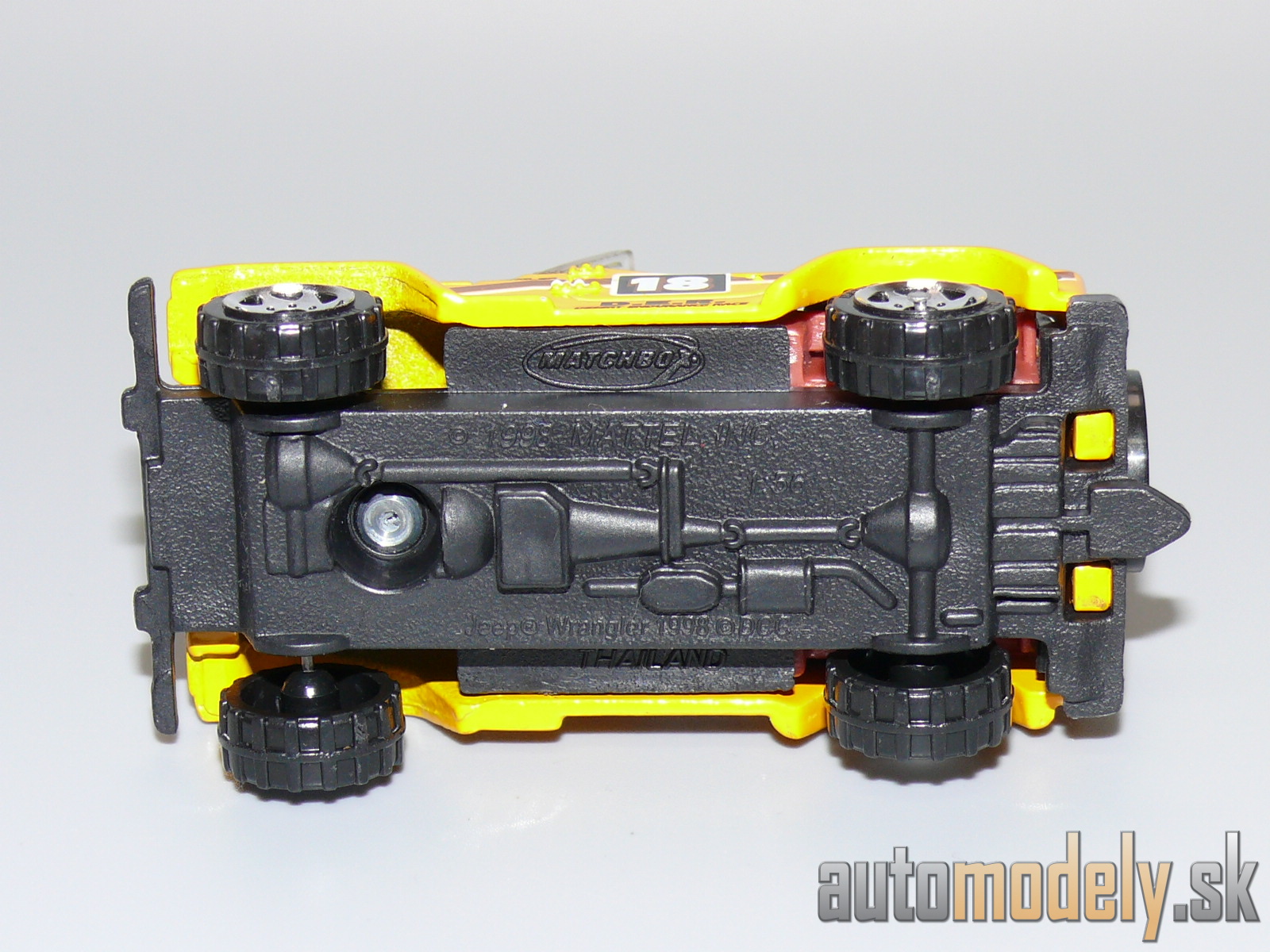 Matchbox - Jeep Wrangler 1998 - 1:56